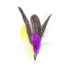 11 Pcs Replacement Cat Feather Toy Set, Cat Feather Teaser Wand Toy